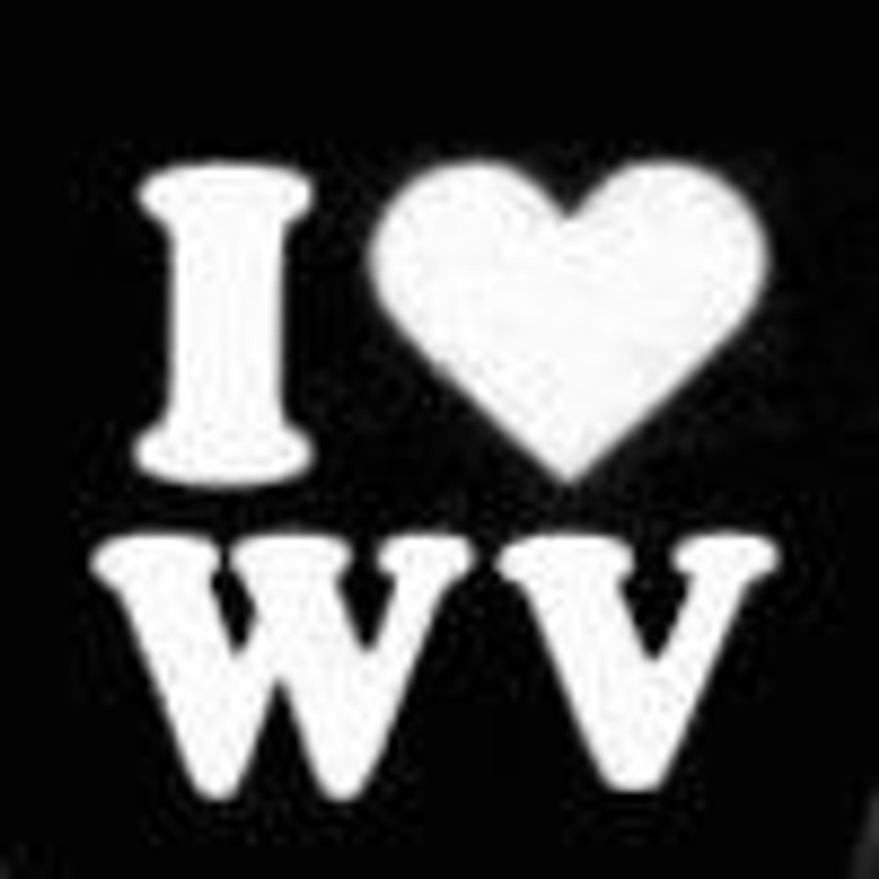 West Virgina Love Decal