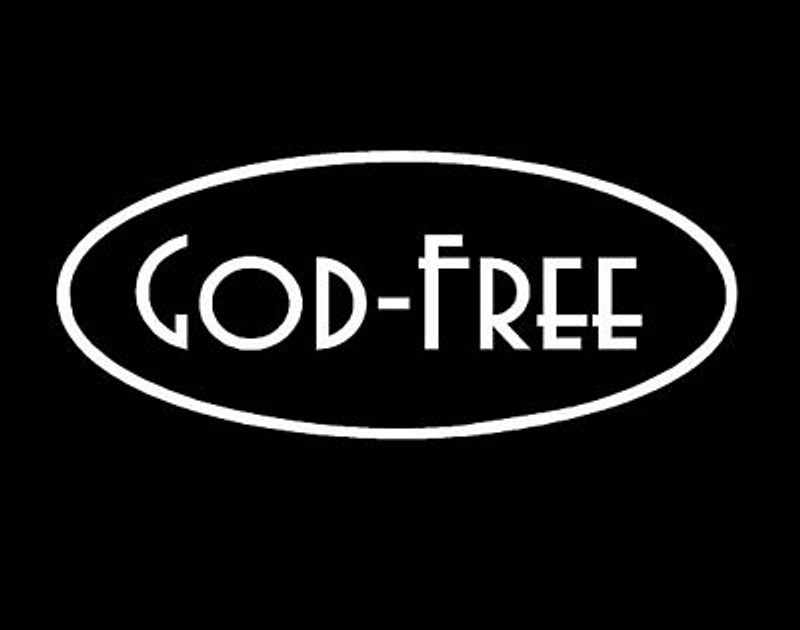atheist decal god free