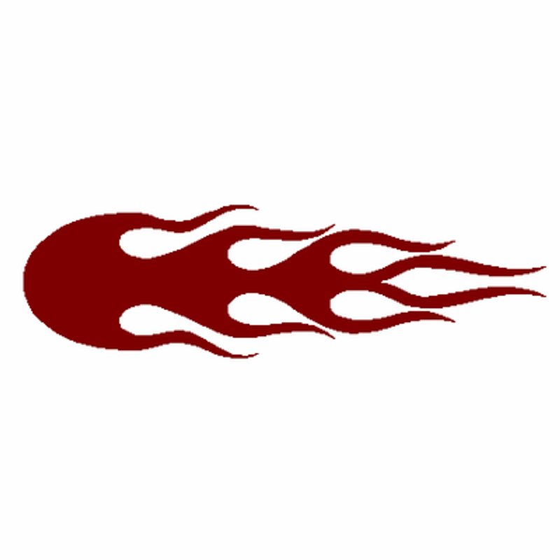 Flame Decal Designs 028