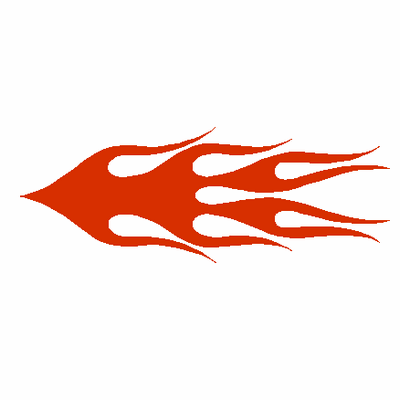 Flame Decal Designs 037