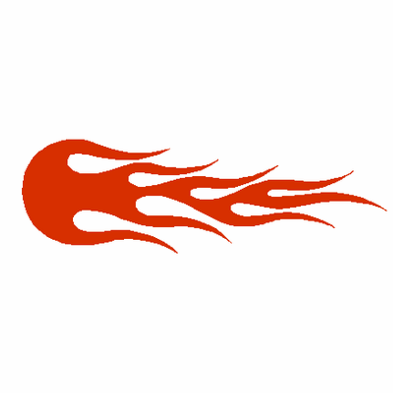 Flame Decal Designs 041