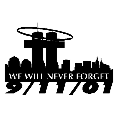 911 Never Forget Decal 831