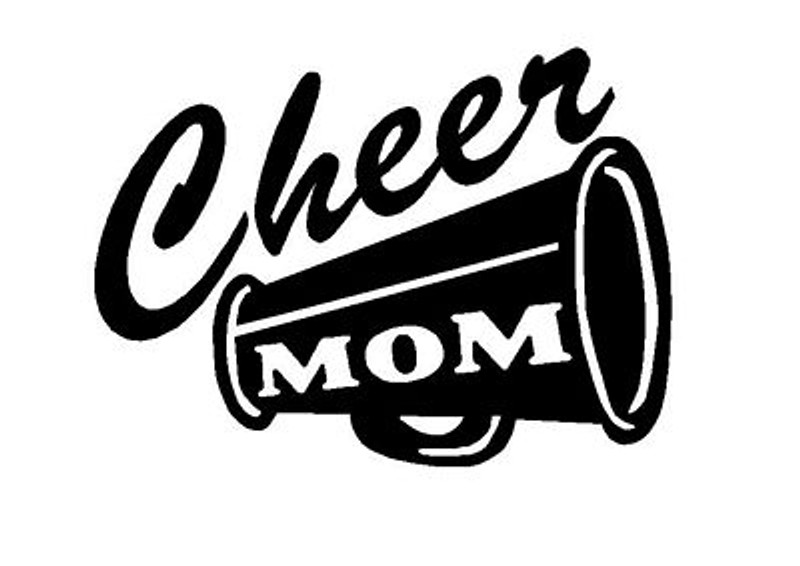 Cheer Megaphone Adhesive Vinyl Decal Cheer Megaphone Adhesive Vinyl Decal