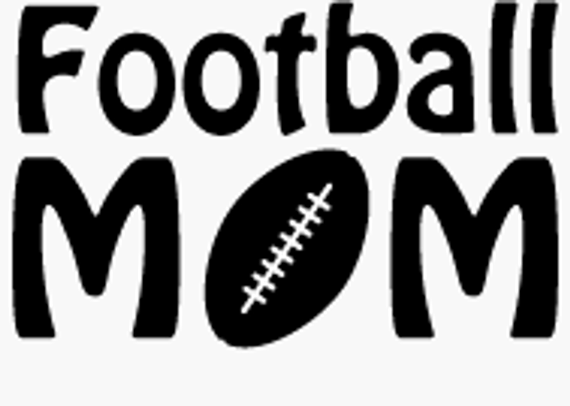 Football Mom 2 Sport Spirit Decal Football Mom 2 Sport Spirit Decal