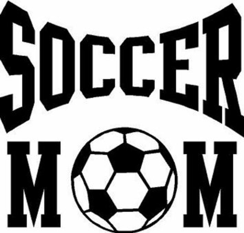 Soccer Mom Window Wall Sticker 5