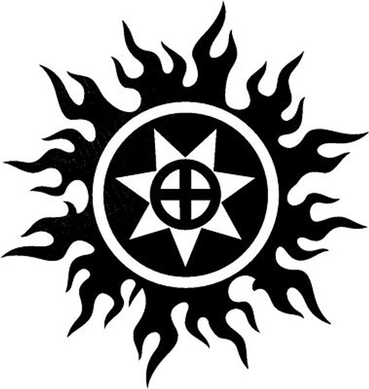 Tribal Art 6 Sticker