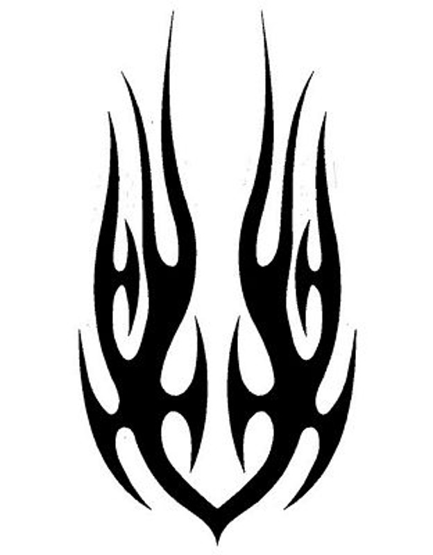 Tribal Design Diecut Decal