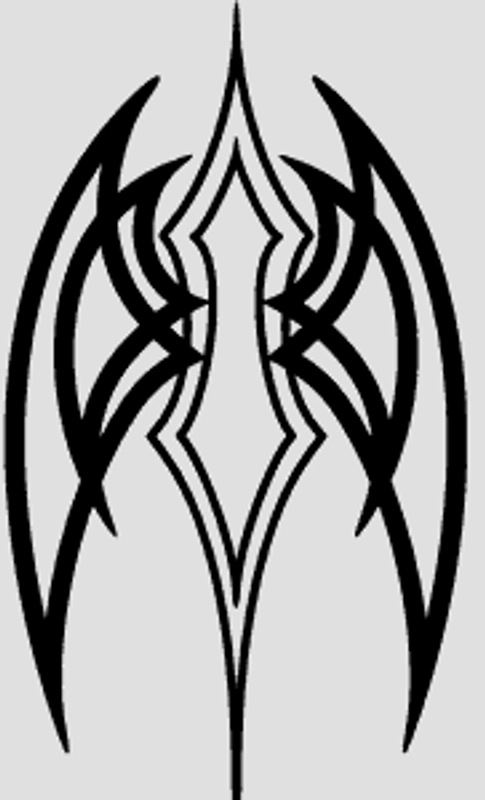 Tribal Design Sticker 2262