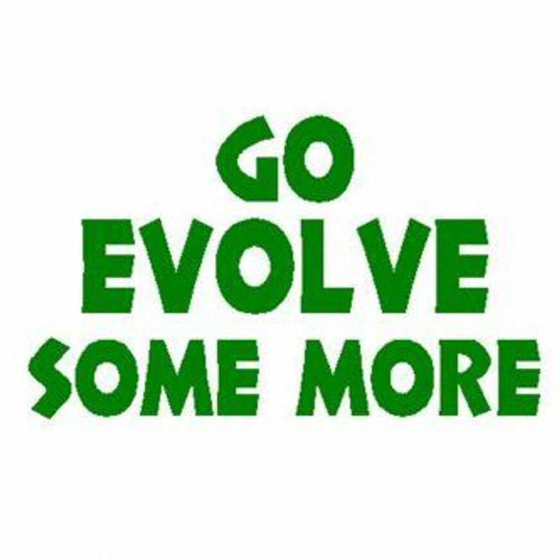 Go Evolve Some More Decal 10j