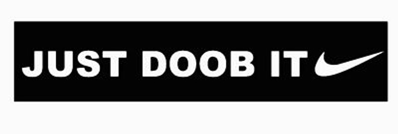 Just Doob It Decals PAIR