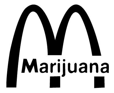 Marijuana McDonalds Decal