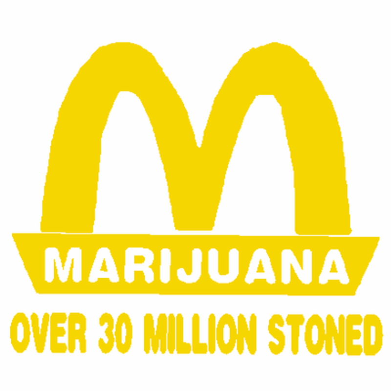 Over 30 Mil Stoned decal 471