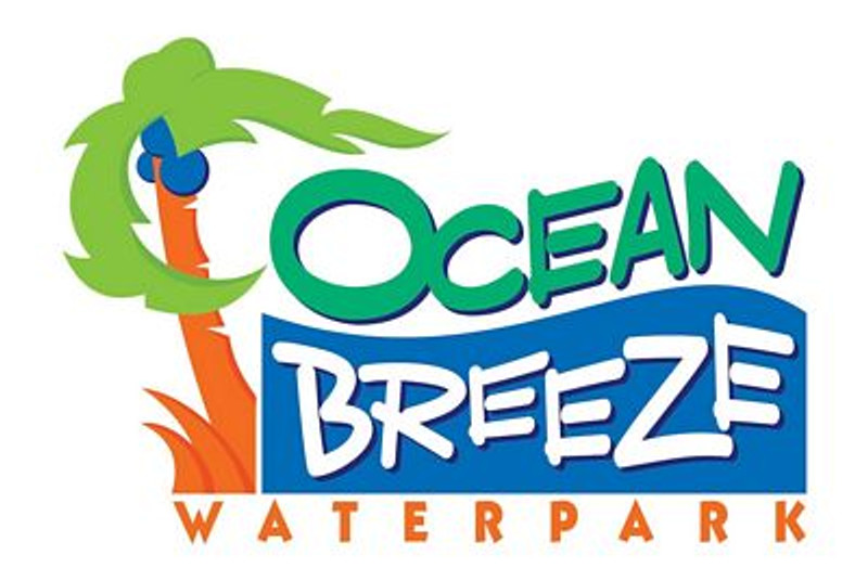 OCEAN BREEZE WATERPARK RESORT LOGO OCEAN BREEZE WATERPARK RESORT LOGO
