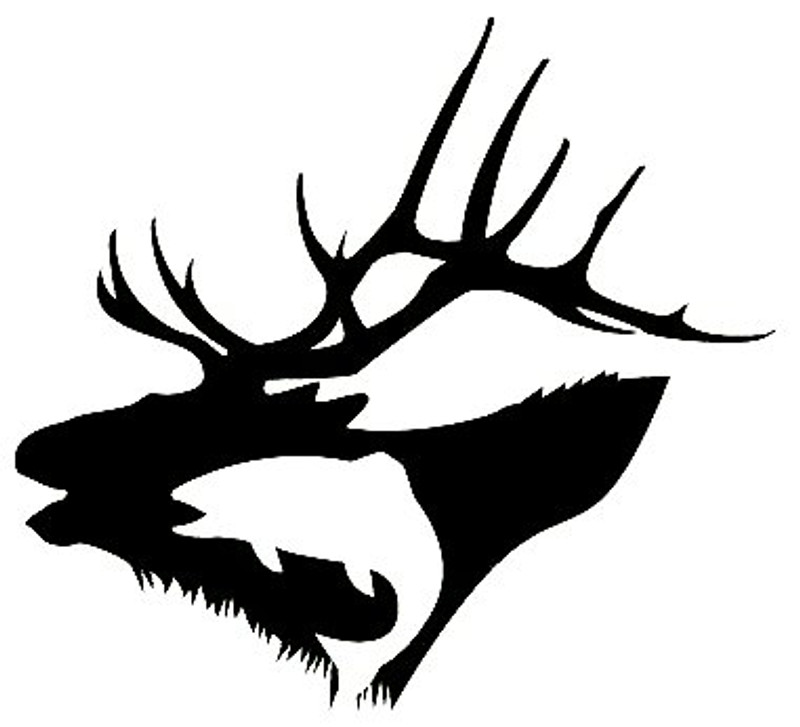 Hunting and Fishing Sticker