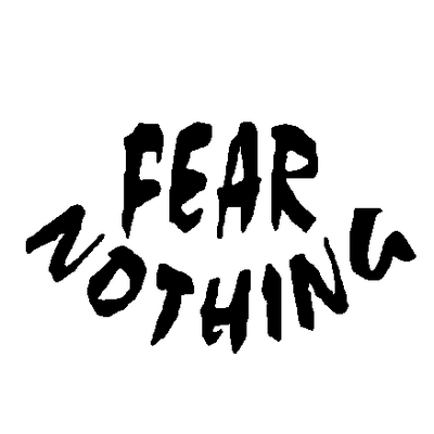 Fear Nothing car sticker 499