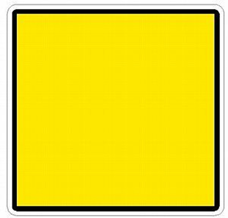 Nautical Flag Alphabet Q Sticker