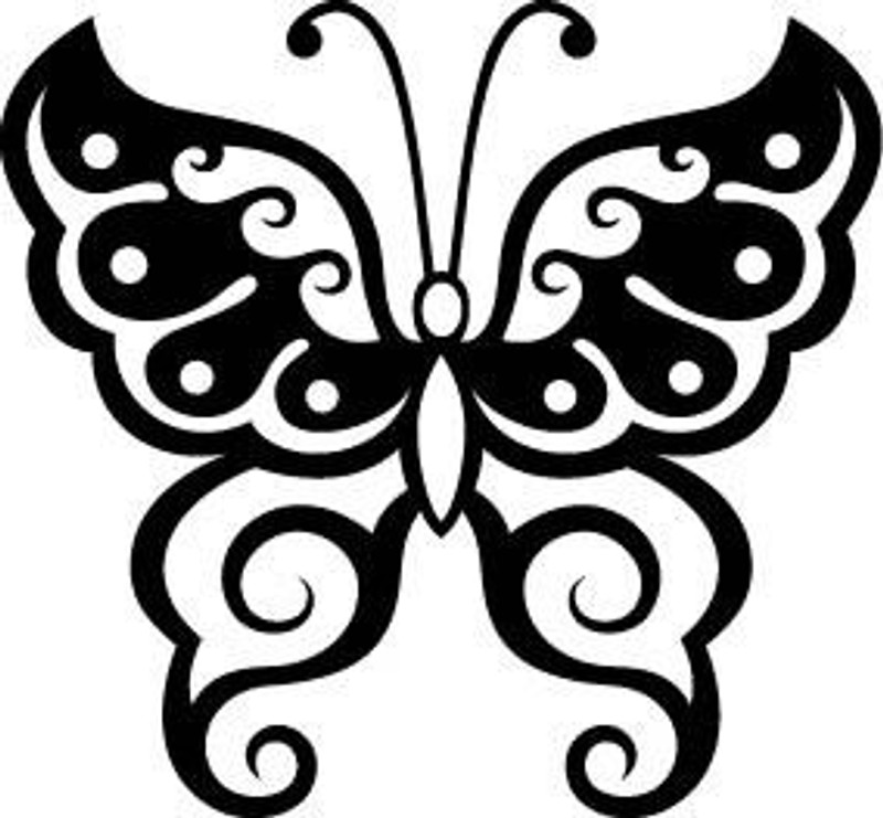 Butterfly Vinyl Window or Wall Decal 3