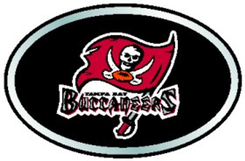 NFL Tampa Bay Buccaneers Color Auto Emblem