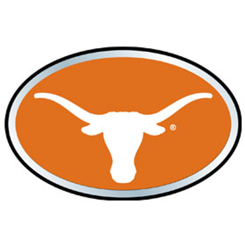 NCAA Texas Longhorn Color Auto Emblem