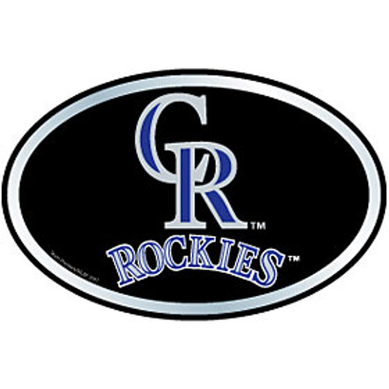 MLB Colorado Rockies Color Auto Emblem