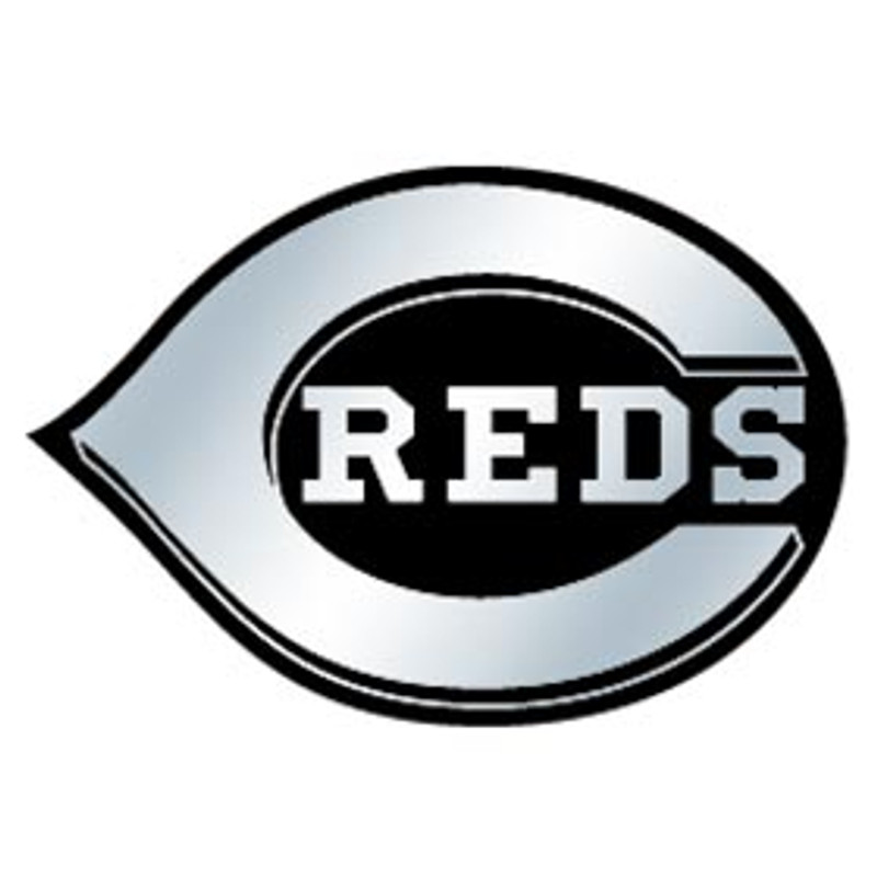 MLB Cincinnati Reds Silver Auto Emblem