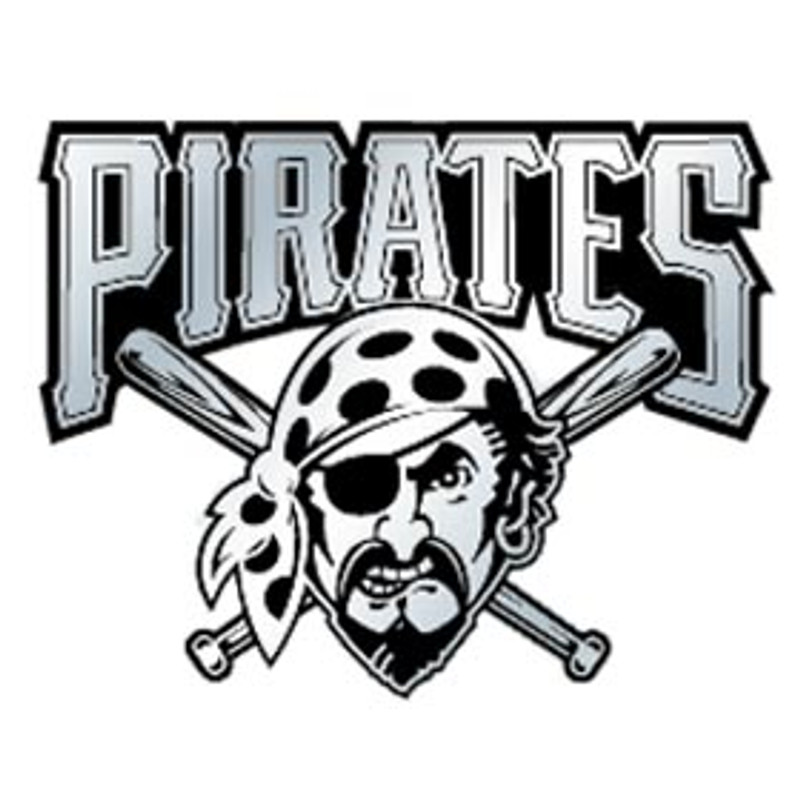 MLB Pittsburgh Pirates Silver Auto Emblem