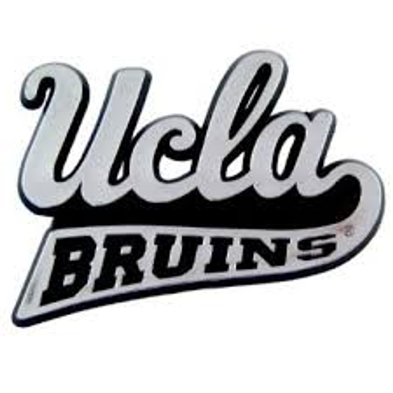 NCAA UCLA Bruins Premium ABS High Impact Triple Chrome Plated Plastic