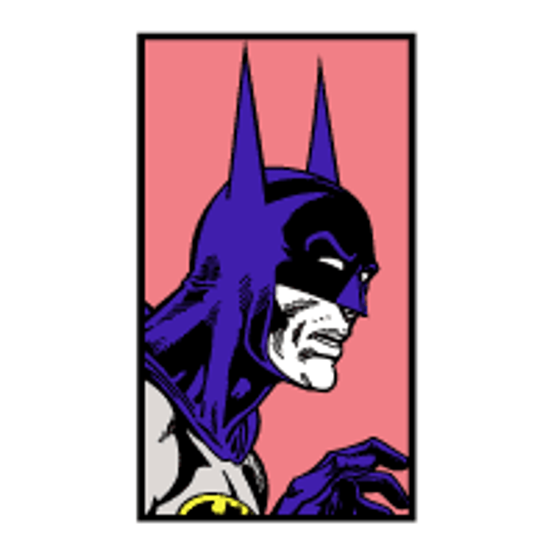 Batman Head Sticker 2
