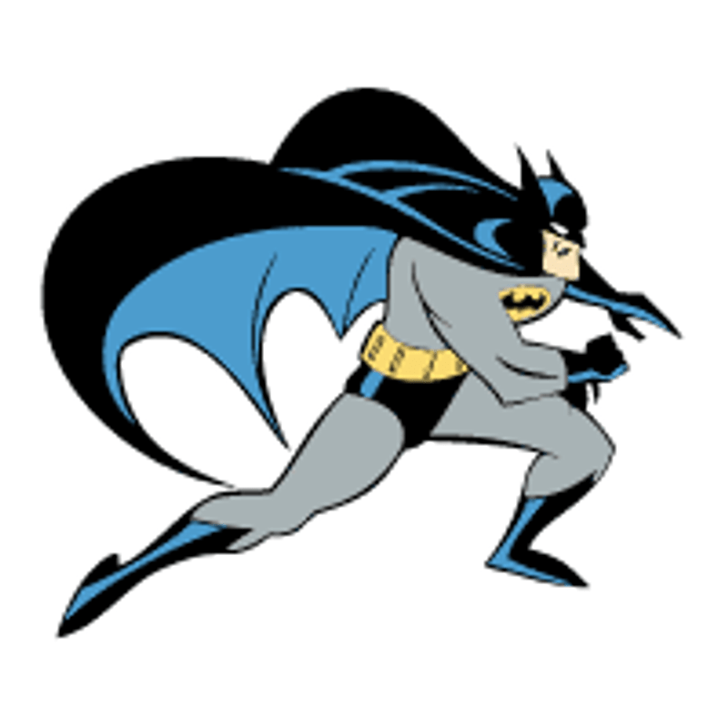 Batman Sticker Color 2
