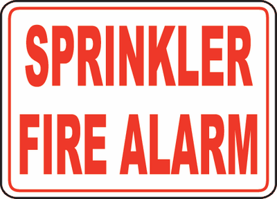 Fire Alarm Sign 11