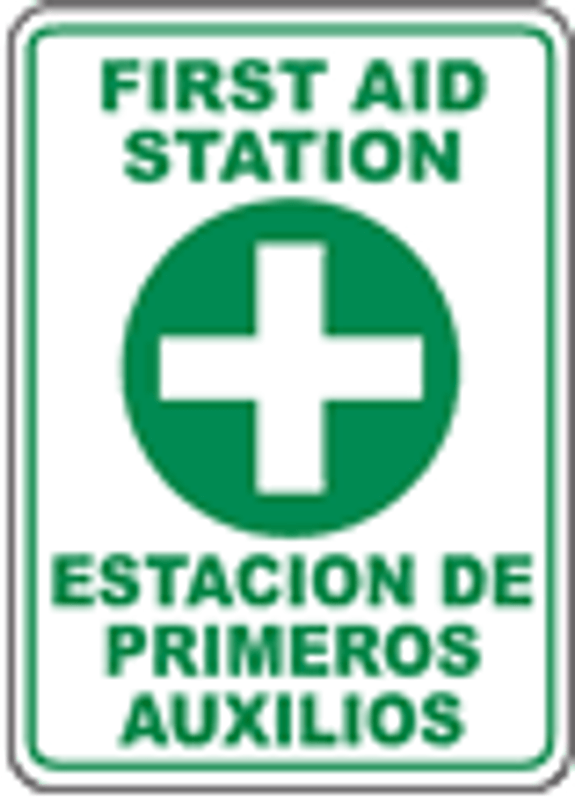 First Aid Safety Sign 09