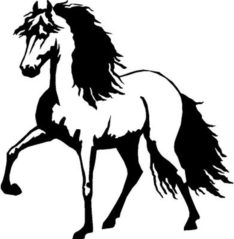 Horses Horse Animal Vinyl Car or WALL Decal Stickers 15