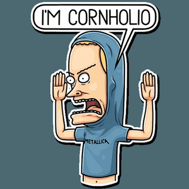 beavis and butthead mtv funny cartoon sticker 12