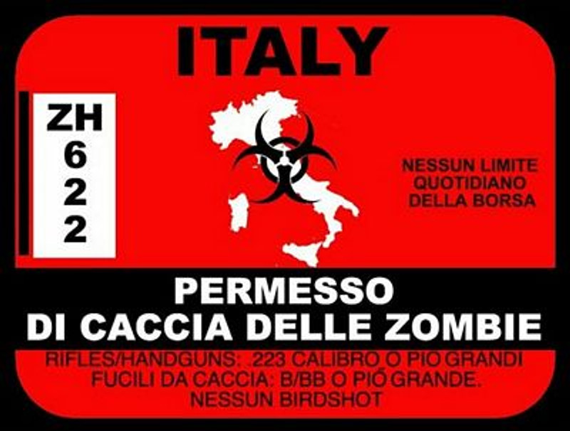 ITALY ZOMBIE
