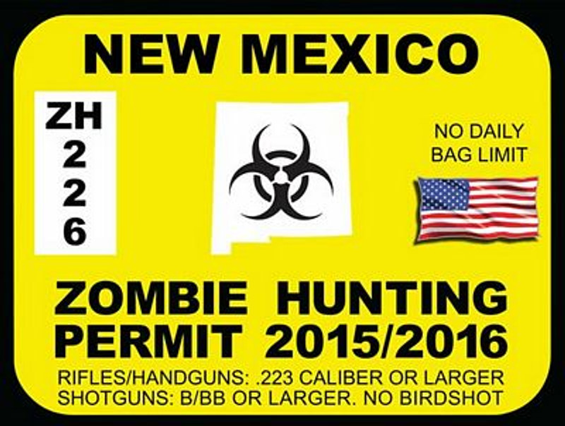 NEW MEXICO ZOMBIE