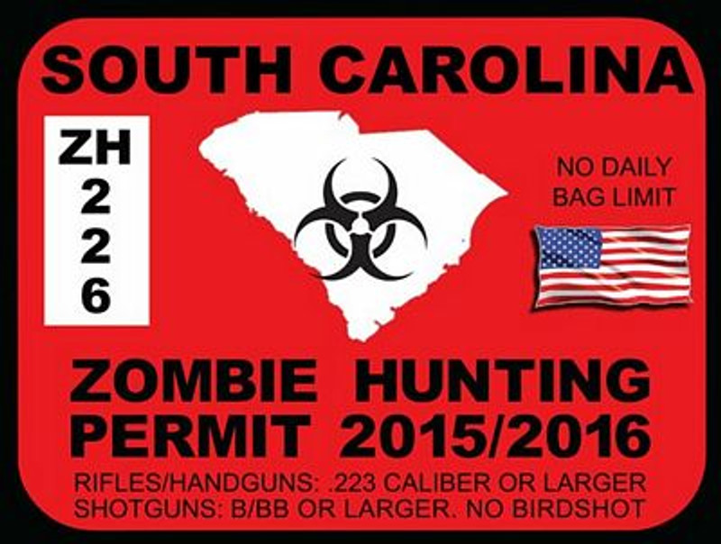 SOUTH CAROLINA ZOMBIE
