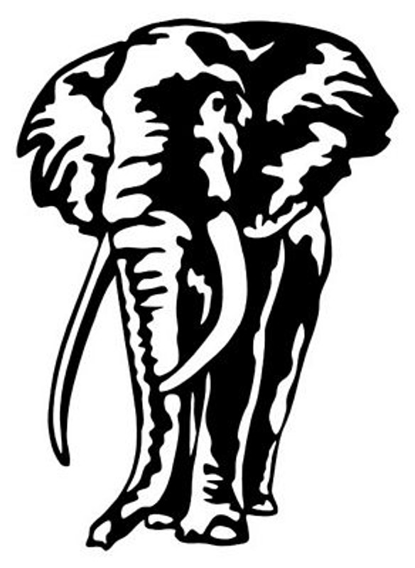 African Animal Decal 21