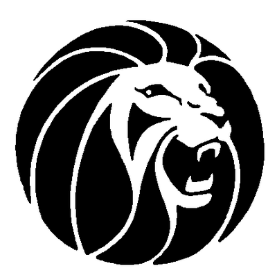 Lion head 3 auto decal 961