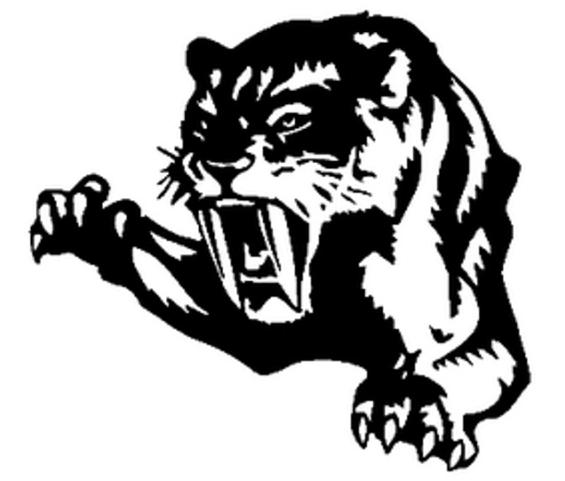 Sabretooth tiger Decal 002