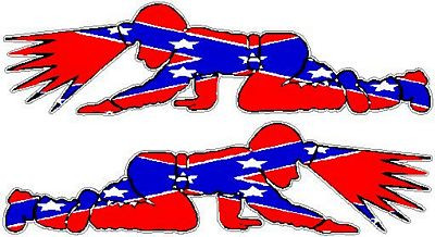 COAL MINER REBEL STICKER SET