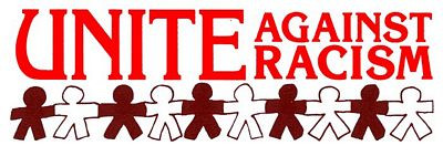 unite against racism bumper sticker 6