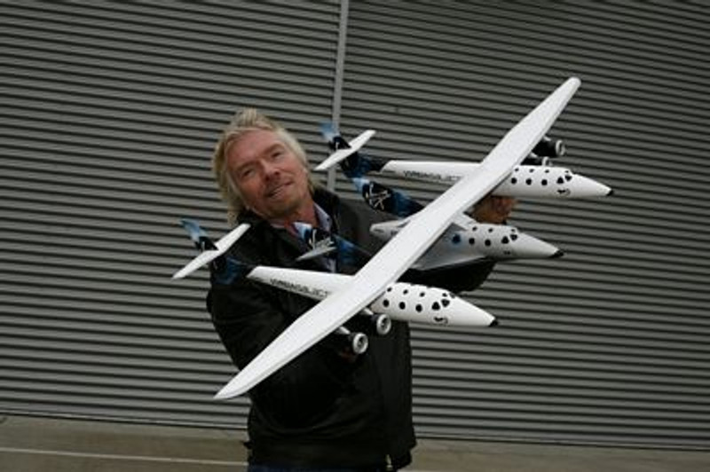 Virgin Galactic sir richard branson mother ship