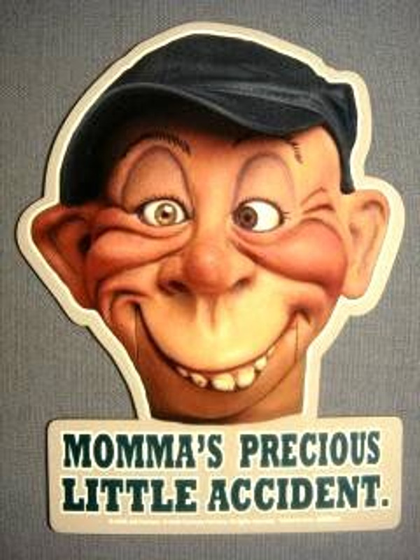 jeff dunham bubba j mommas accident car sticker