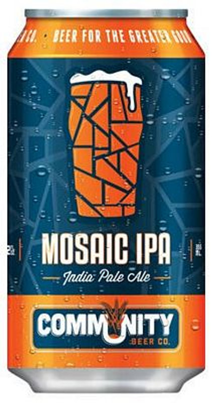 Community Mosiac IPA CAN SHAPED STICKER