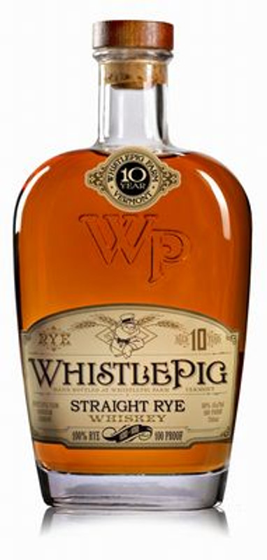 Whistlepig Straight Rye Whiskey Bottle Sticker