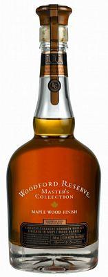 Woodford Reserv Bourbon Whiskey Bottle Shaped Sticker