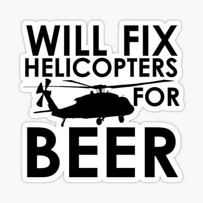 will fix helicopters for brre funny sticker