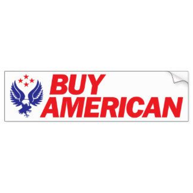 buy american bumper sticker USA 1