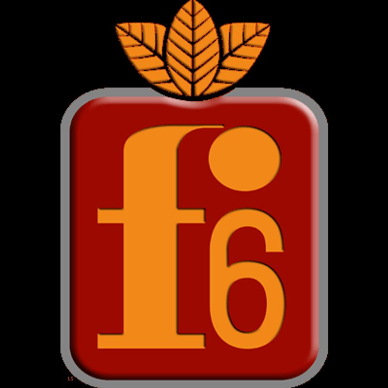 f6 logo cigarette sticker