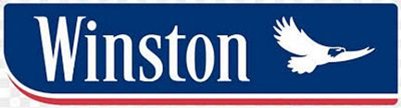 winston cigarette logo sticker